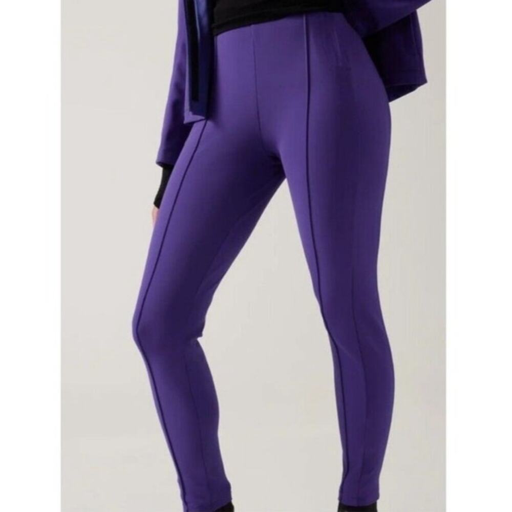 Athleta Glacier Snow Skinnt Pant in Noble Blue‎ (Purple) Size 8